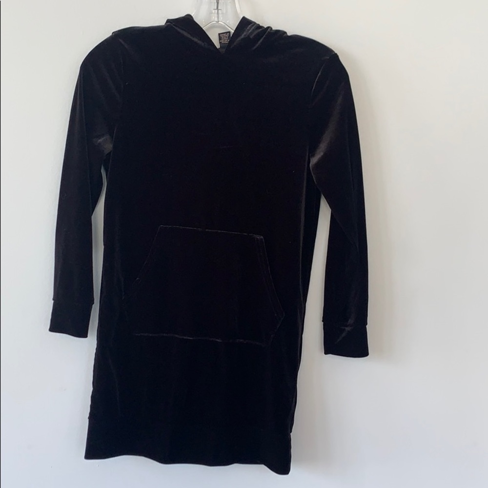 Forever 21 Girls Velour Hooded Dress #C0051